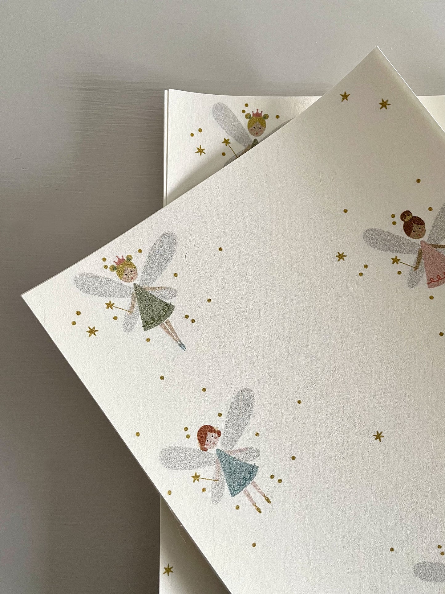 A5 sample of Ducks In A Row Fairy Dust Kids Wallpaper