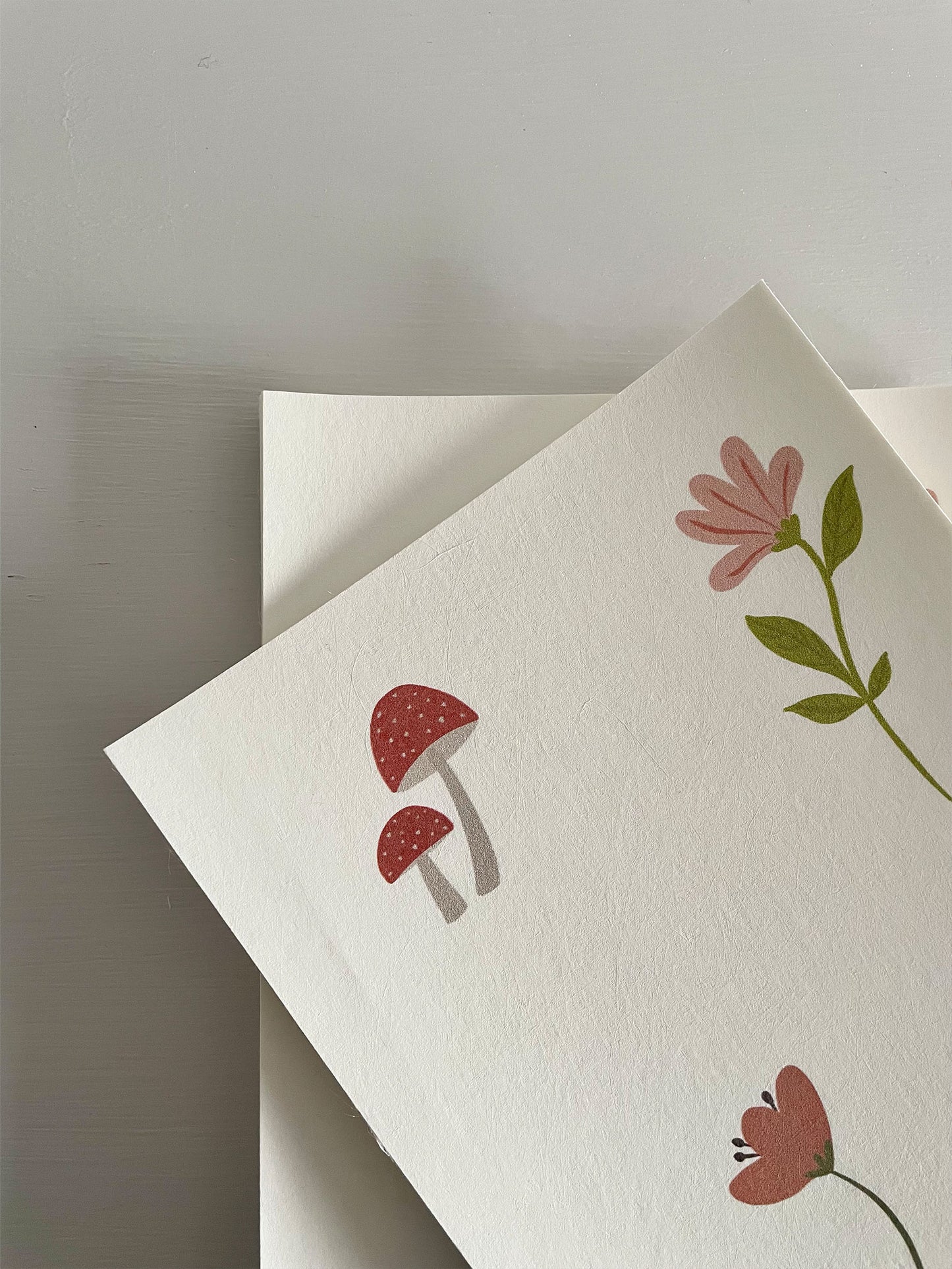 A5 sample of Ducks In A Row Forest Flowers Kids wallpaper