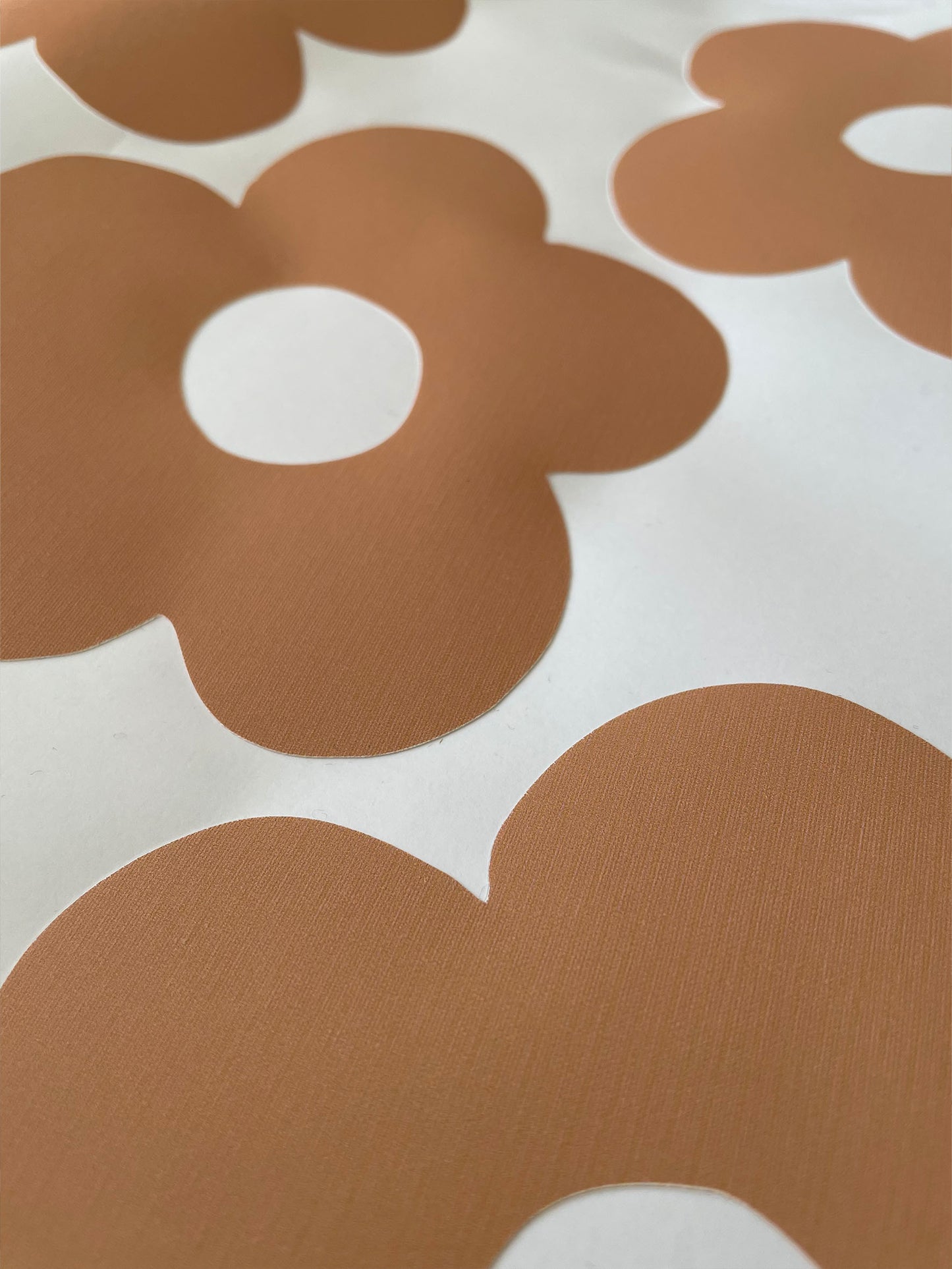 Mustard Flower Summer Wall Stickers – Eco-Friendly, Removable and Reusable Fabric Decals for Kids' Rooms, Nurseries and Playrooms