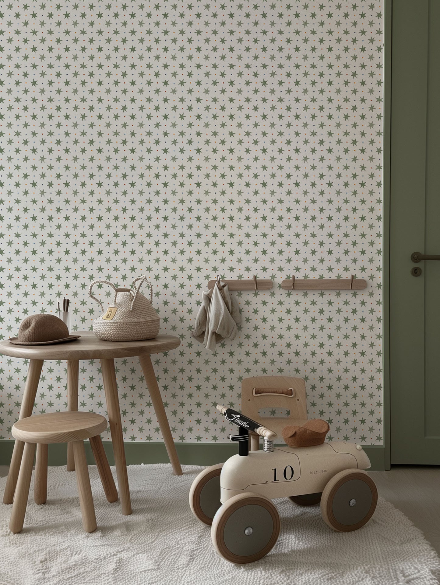 Stars & Spots Luxury Wallpaper for Kids ~ Puddle