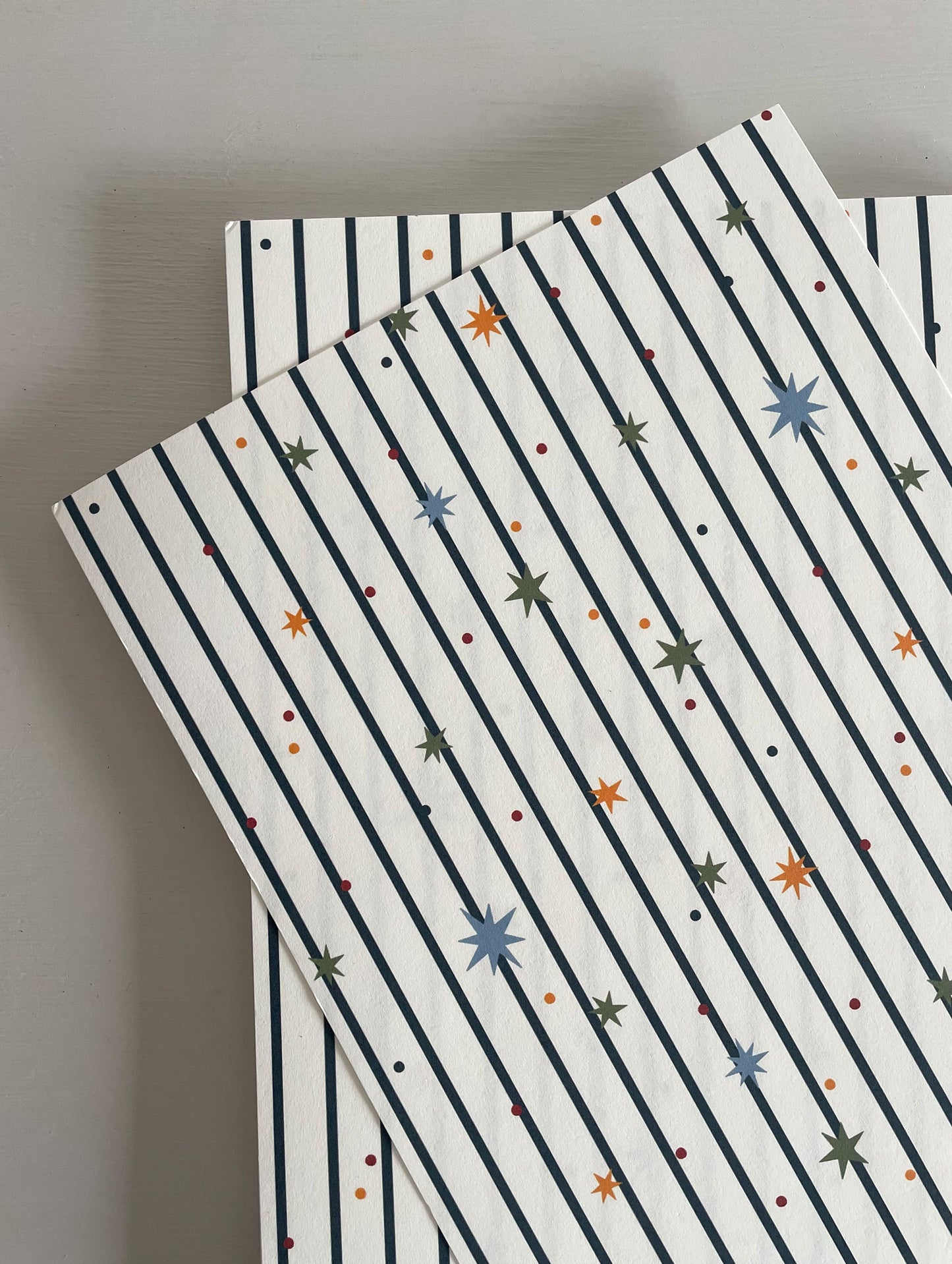 Stars & Stripes Luxury Wallpaper for Kids ~ Twilight