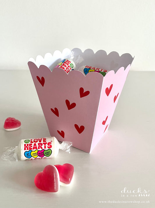 Ducks In A Row Free Printable Valentines Sweet Boxes