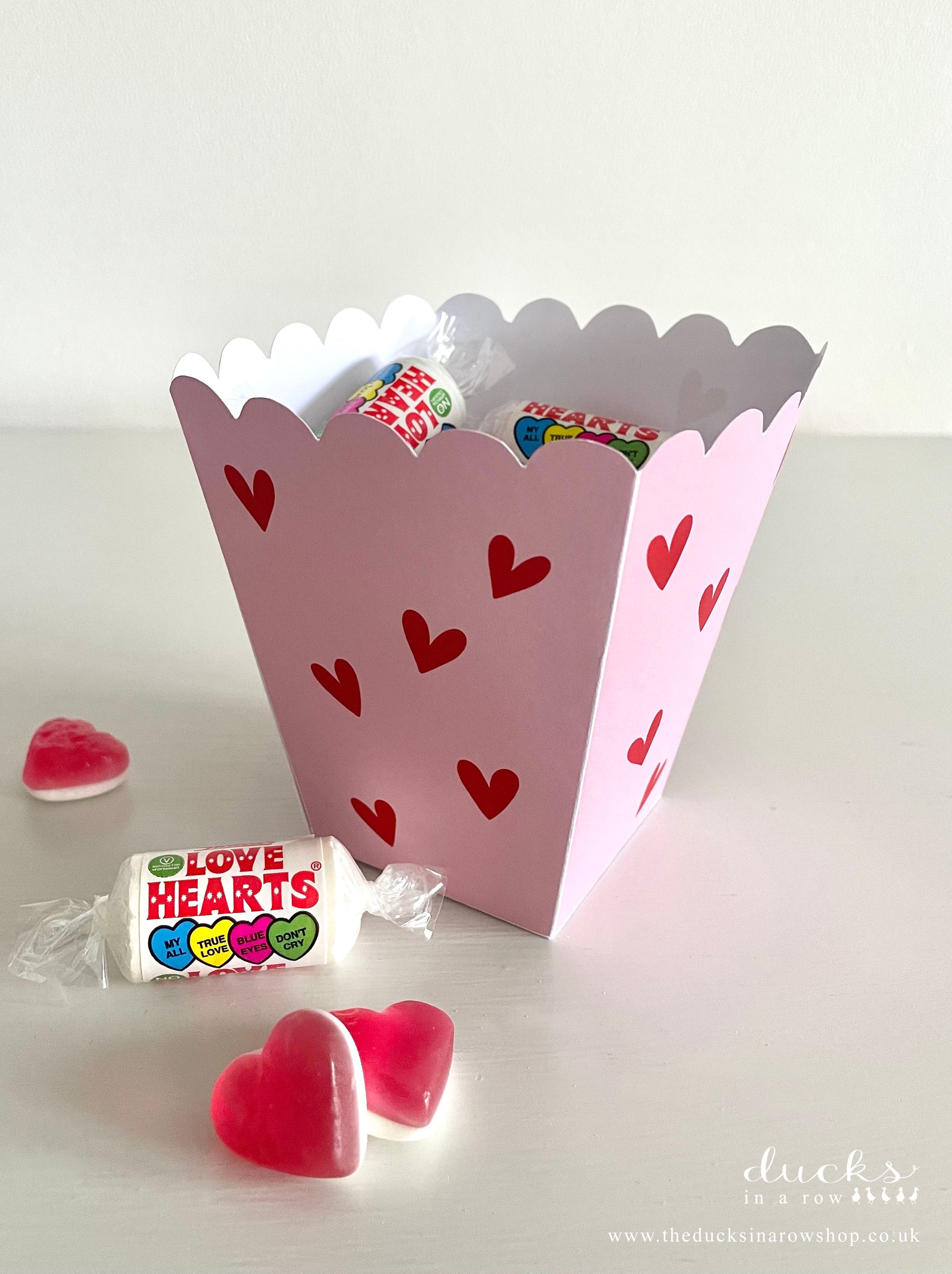 DIY Free Printable Valentines Gift Boxes Ducks In A Row
