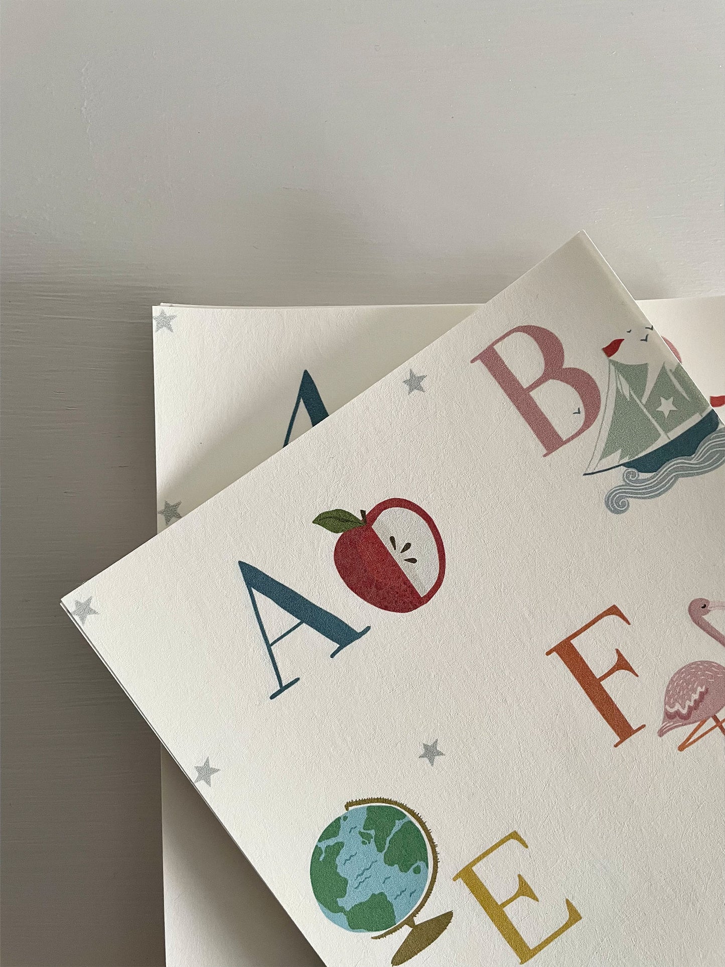 A5 sample of Ducks In A Row ABC Kids Wallpaper