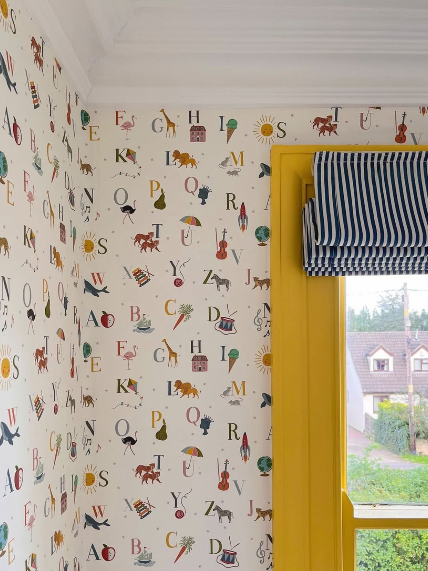 ABC Luxury Children's Wallpaper