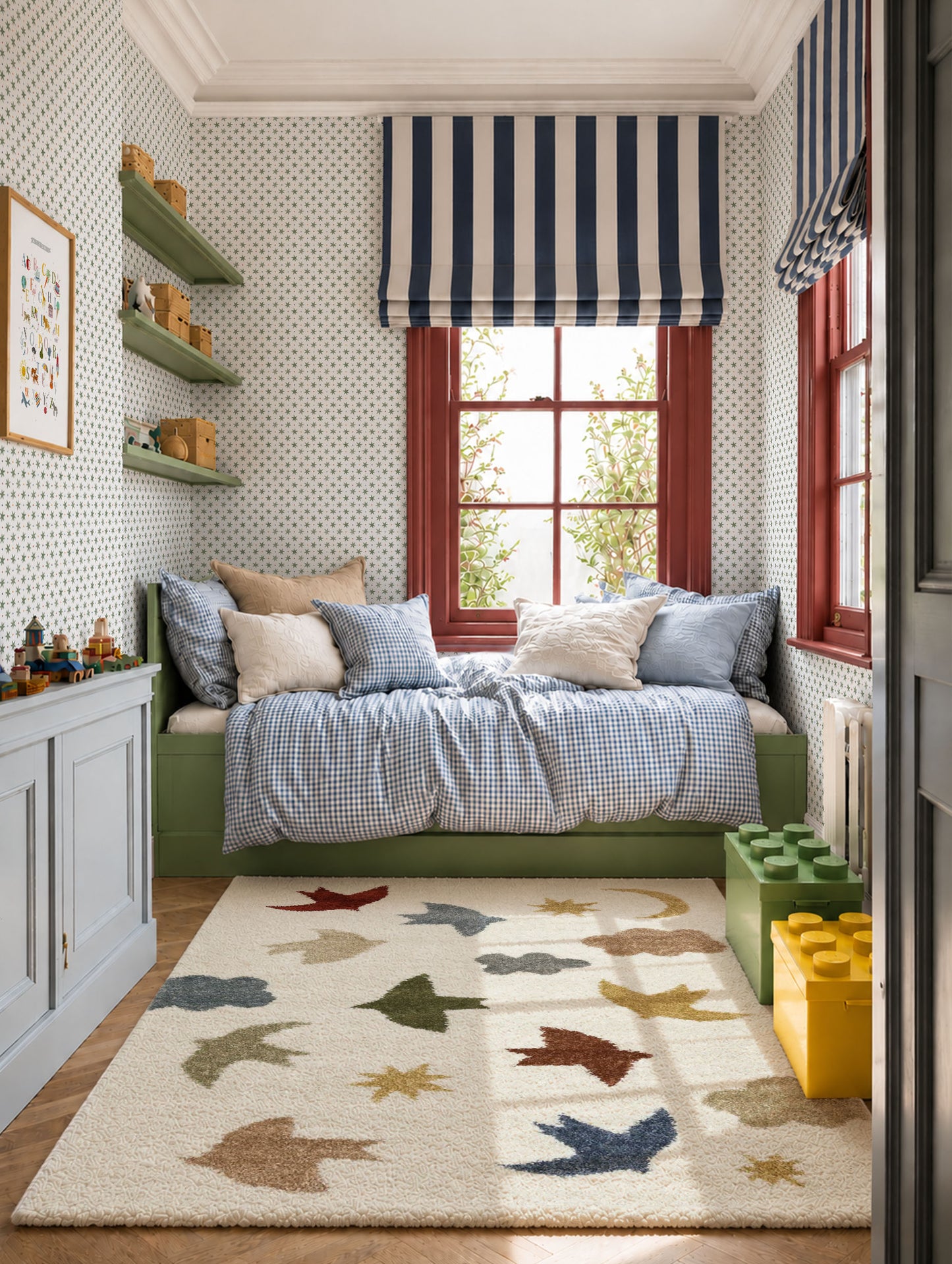 Stars & Spots Luxury Wallpaper for Kids ~ Puddle