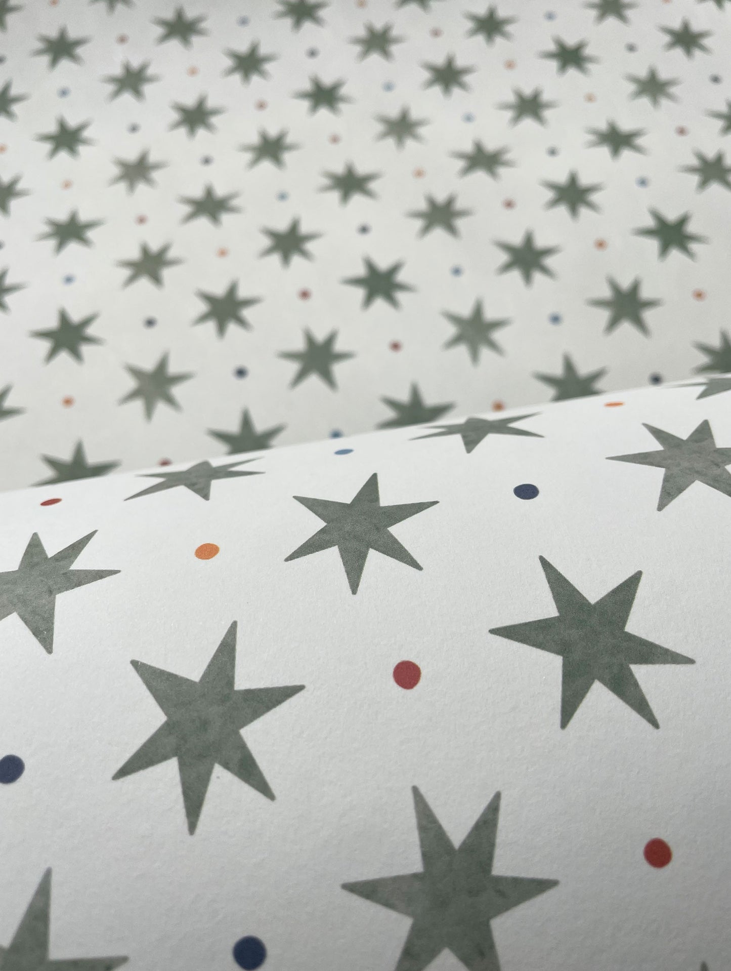 Stars & Spots Luxury Wallpaper for Kids ~ Puddle